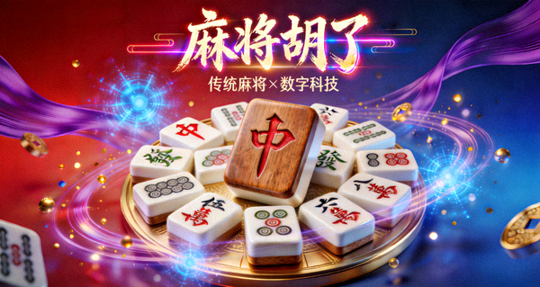 麻将胡了专题展示中国传统麻将元素与现代数字动态特效